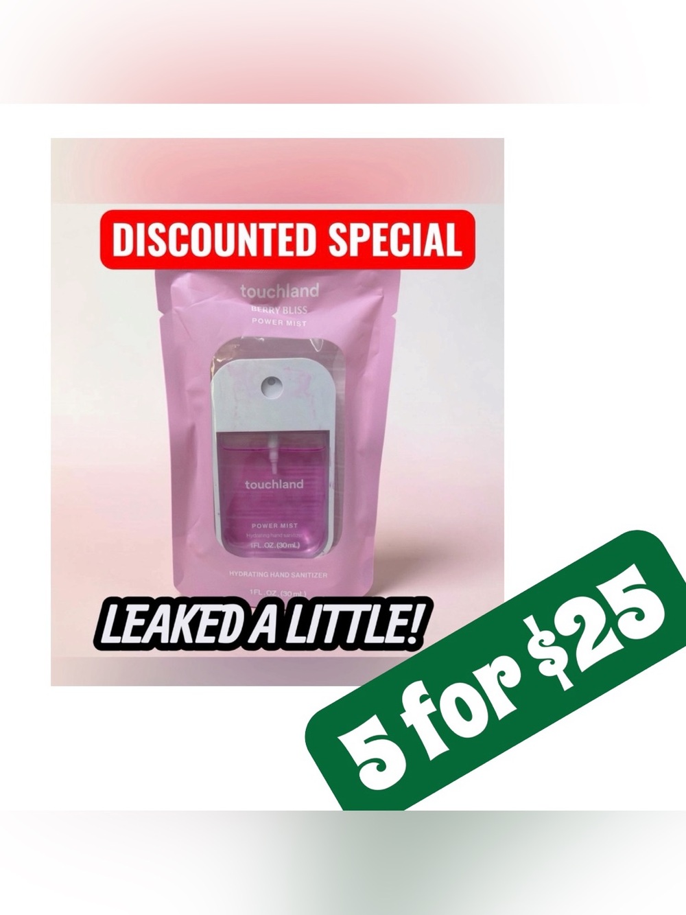 5 ITEMS FOR $25 • TOUCHLAND with DEFECT